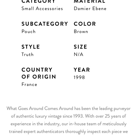 Louis Vuitton Damier Ebene - Picture 10 of 14